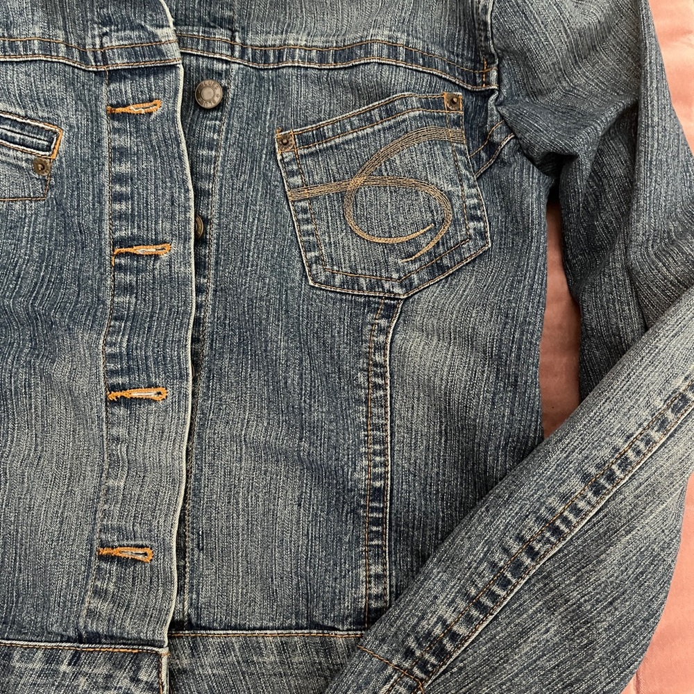 Baccini Denim Jacket - image 4